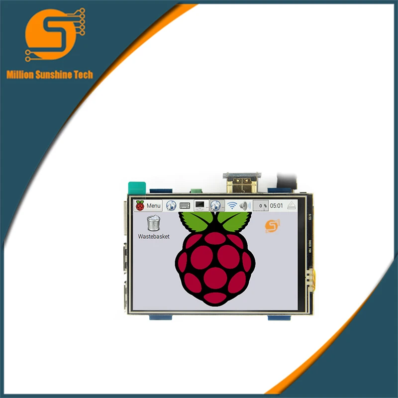 MPI3508 3,5 дюймов TFT HDMI lcd Moudle для raspberry pi 2 Модель B& RPI B+ raspberry pi 3