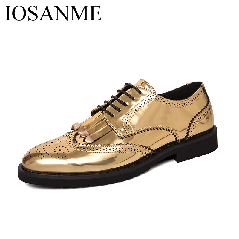 gold oxfords