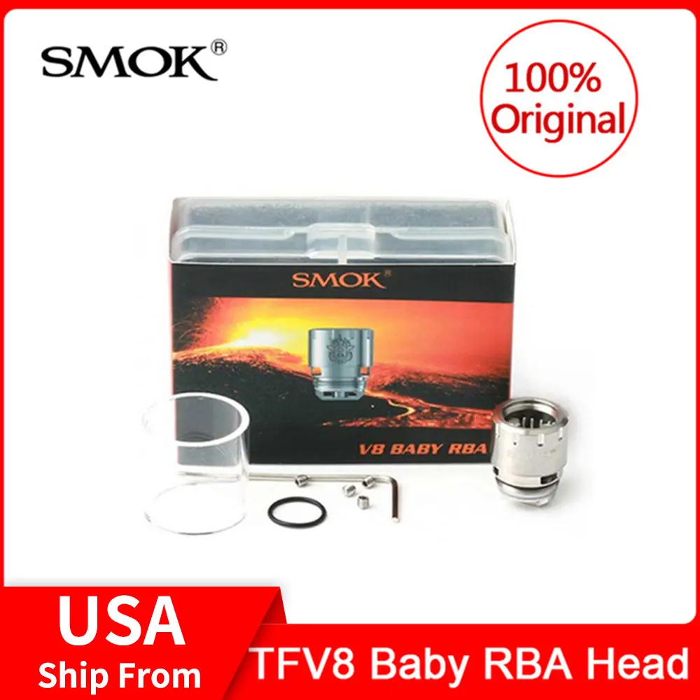 Beste Originele Smok TFV8 Baby Beast Rba Hoofd (Rebuildable Verstuiver Hoofd) voor Smok TFV8 Baby Beest En Grote Baby Beast