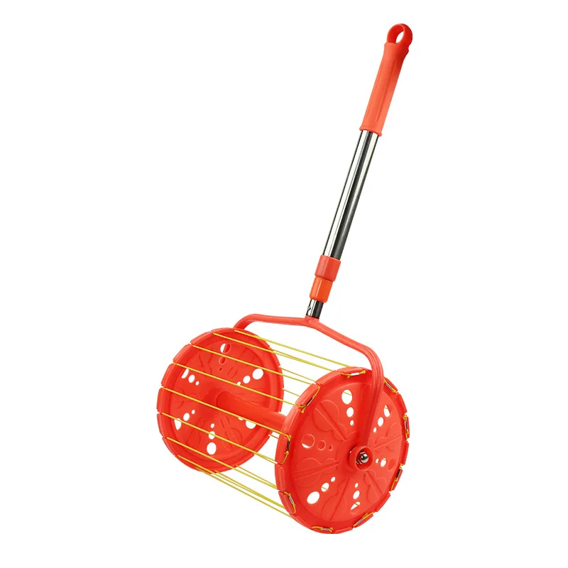 

7 Table Tennis Ball Retriever Large Capacity Ping Pong Ball Roller Picker with Elastic Rubber Strings for Zero Harm to Balls