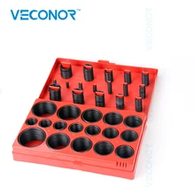 VECONOR 419 PCS di Alta Qualità 419 pcs di Alta Temperatura di Trasmissione Kit Parte Guarnizione In Gomma Assortimento O-Ring Guarnizioni Set gomma Nitrile