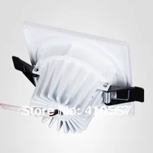 12 Вт светодиодный потолочный светильник 1200-1320LM высокомощная потолочная лампа Вниз Встраиваемая лампа белый/теплый белый