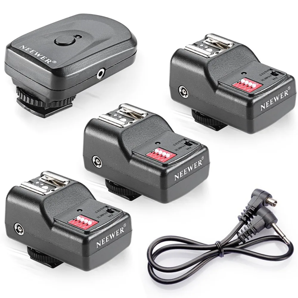 Neewer 16 Channel Wireless Flash Trigger Set for Flash Units with