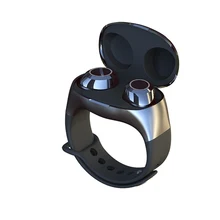 TWS HM50 гарнитура с шумоподавлением Bluetooth 5,0 браслет наушники с сенсорным управлением Беспроводные наушники с микрофоном