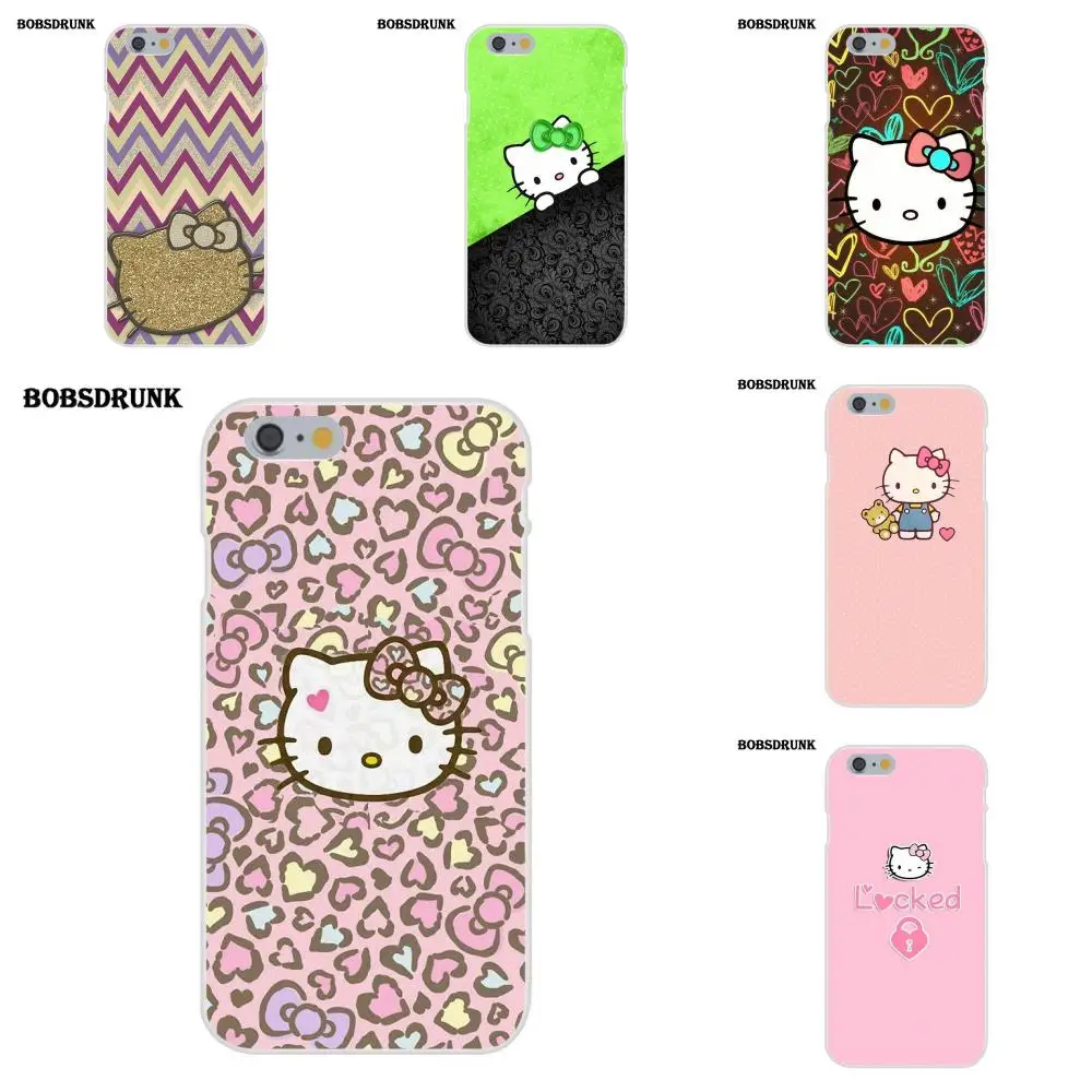 

EJGROUP Soft Case Cute Cartoon Hello Kitty For iPhone 4 4S 5 5C SE 6 6S 7 8 Plus X For iPhone X 4 4S 5 5C SE 6 6S 7 8 Plus