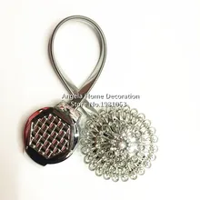 Модные Шторы Tieback Магнит пряжка для штор Зажим стальной проволоки украшения для штор аксессуары для дома стиль 2 шт