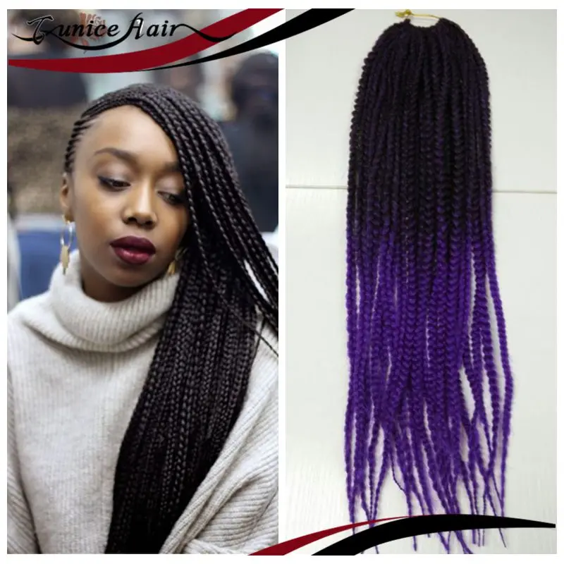 Senegalese Twist Small Freetress Bulk Crochet Braiding Hair