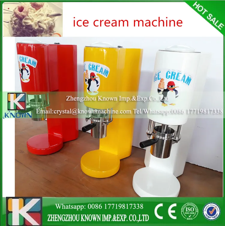 

CE different styles spaghetti ice cream machine