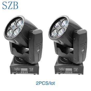 

2 PCS SZB 4*10W Mini Led Moving Head Super Beam LED moving head beam light for Bar effect led stage lighting/SZB-MH0410A