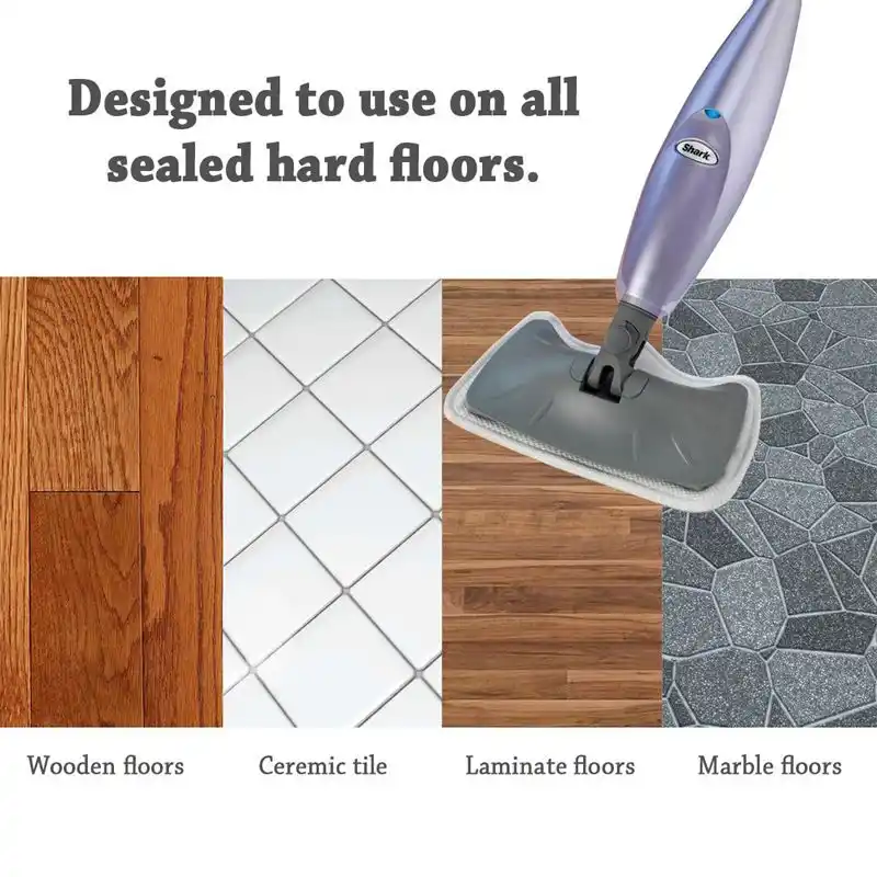 5 Pack Washable Steam Mop Pads Replacement For Shark Steam And