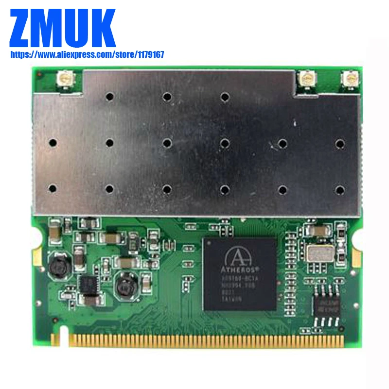 Мини PCI карта Atheros AR9160 802.11a/b/g/n двухдиапазонный модуль (2 4g/Φ) 3x3 Wi Fi адаптера|mini pci