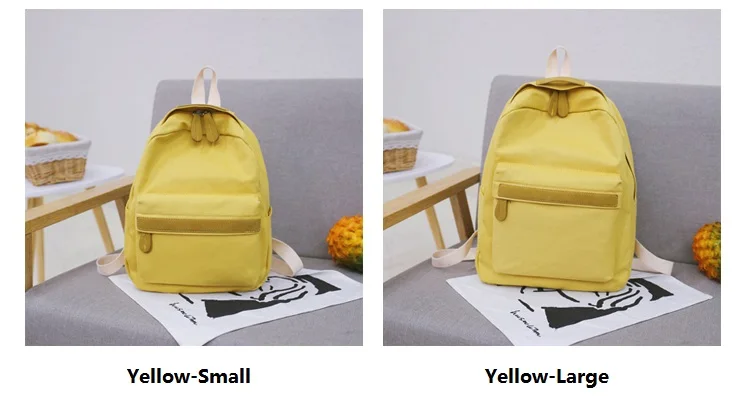 MJ Women Canvas Backpacks Ladies Shoulder School Bag Backpack Rucksack for Girls 2019 Travel Fashion Bag Casual Student Bag (10)