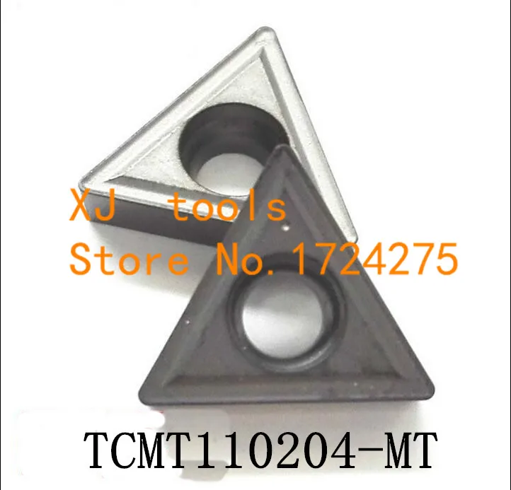 

Free Shipping New 10PCS TCMT110204-MT Metal ceramic inserts Cutter Carbide Alloy for Lathe Holder STUCR / STFCR / STWCR / STGCR