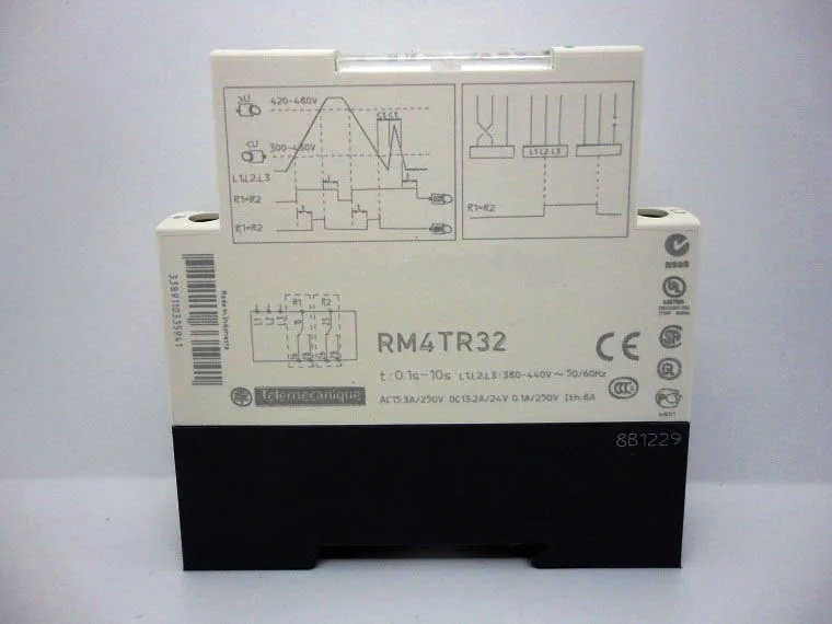 

RM4TR32 Phase Failure Protection ELECTRIC TELEMECANIQUE Voltage Monitoring Relay