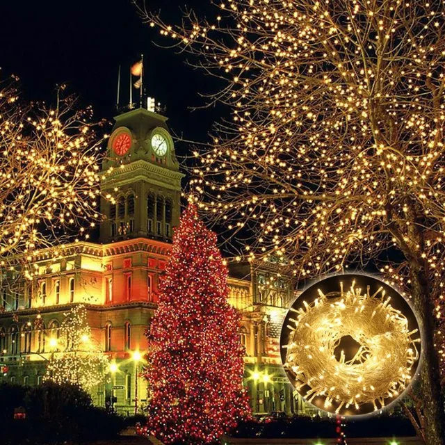 CE ROHS Cetificited 10m 100 Leds AC110/220V Led Party Lights CE ROHS cetificited 10m 100 leds AC110/220V led party lights waterproof garland led christmas - CE ROHS Cetificited 10m 100 Leds AC110/220V Led Party Lights