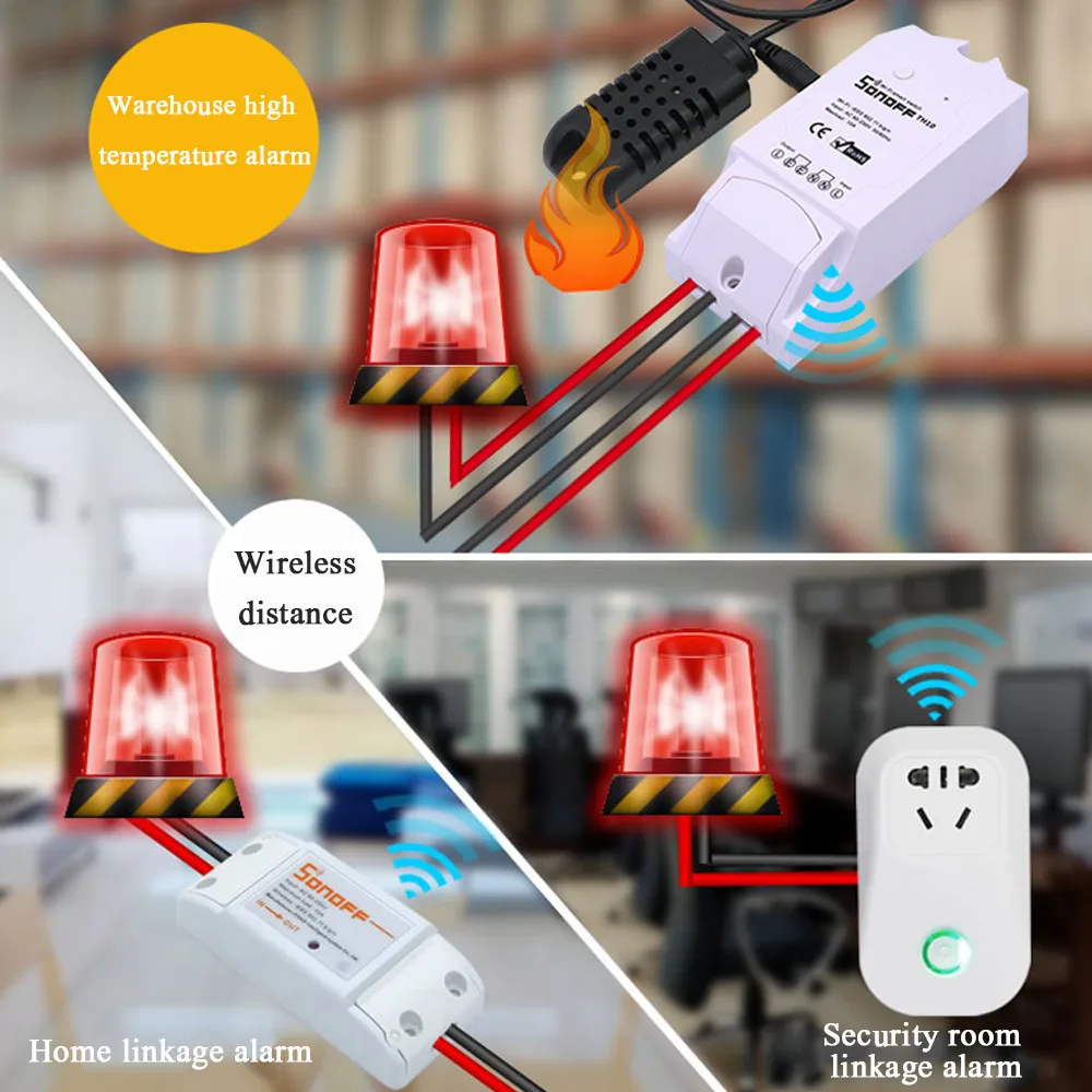 Горячий продукт Snoff Pow 16A WiFi беспроводной смарт Swtich модуль измерения энергопотребления модуль дистанционного управления