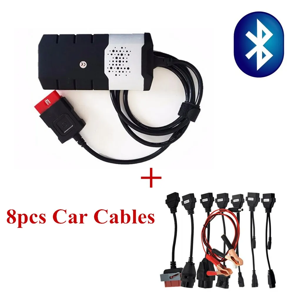 

2015.2 Newest Software Vd Ds150e Cdp TCS CDP PRO PLUS for delphis New Vci Obd Obd2 Car Truck diagnostic tool +8 full car cables