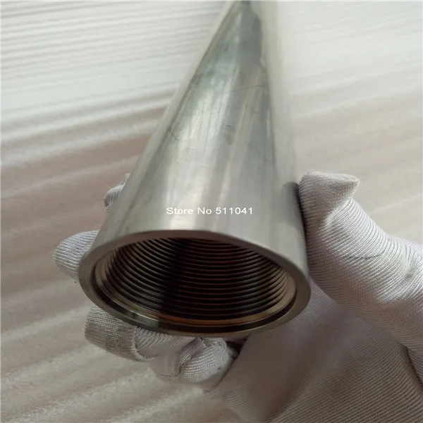1pcs Titanium thread tube Grade 5 Gr.5 Tube OD32mm x 26mm ID, Wall 3mm