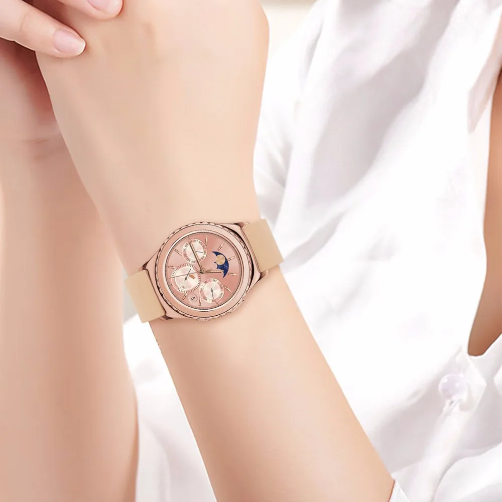 Ремешок для часов из натуральной кожи 20 мм Samsung Gear S2 Classic Pebble Time Round Quick Release ремешок