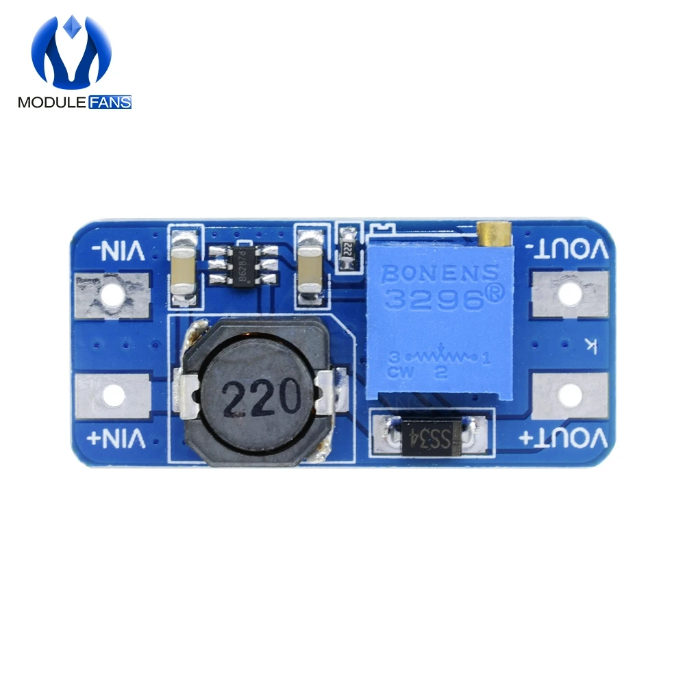 10 шт. MT3608 DC увеличение мощности применение Diy Kit электронный модуль платы блока