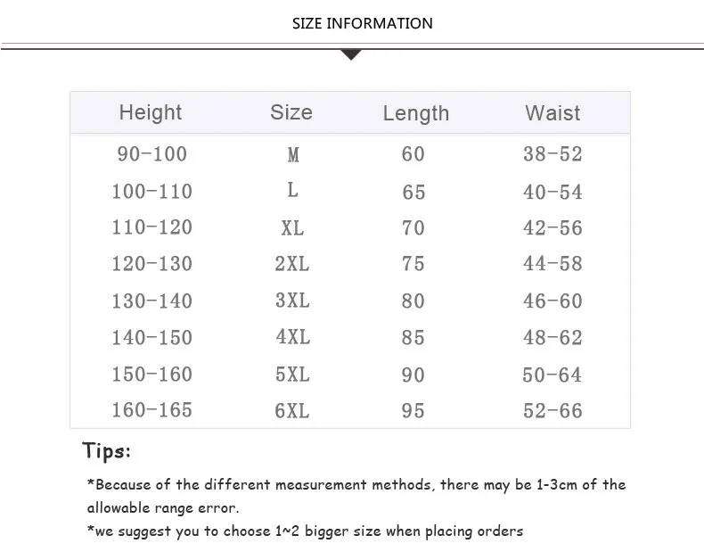 tights size
