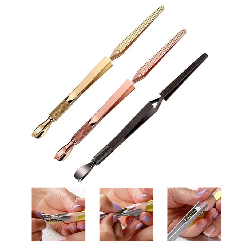 Acrylic Nail C Curve Pincher Pusher Wand Multi Function Pinching