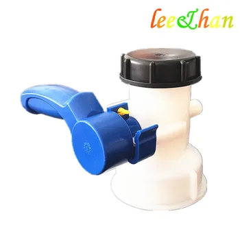

Free shipping wholesale IBC tank valve IBC fittings IBC butterfly valve 2inch schutz could be fit DN50(62mm) Drain Adapter 2''