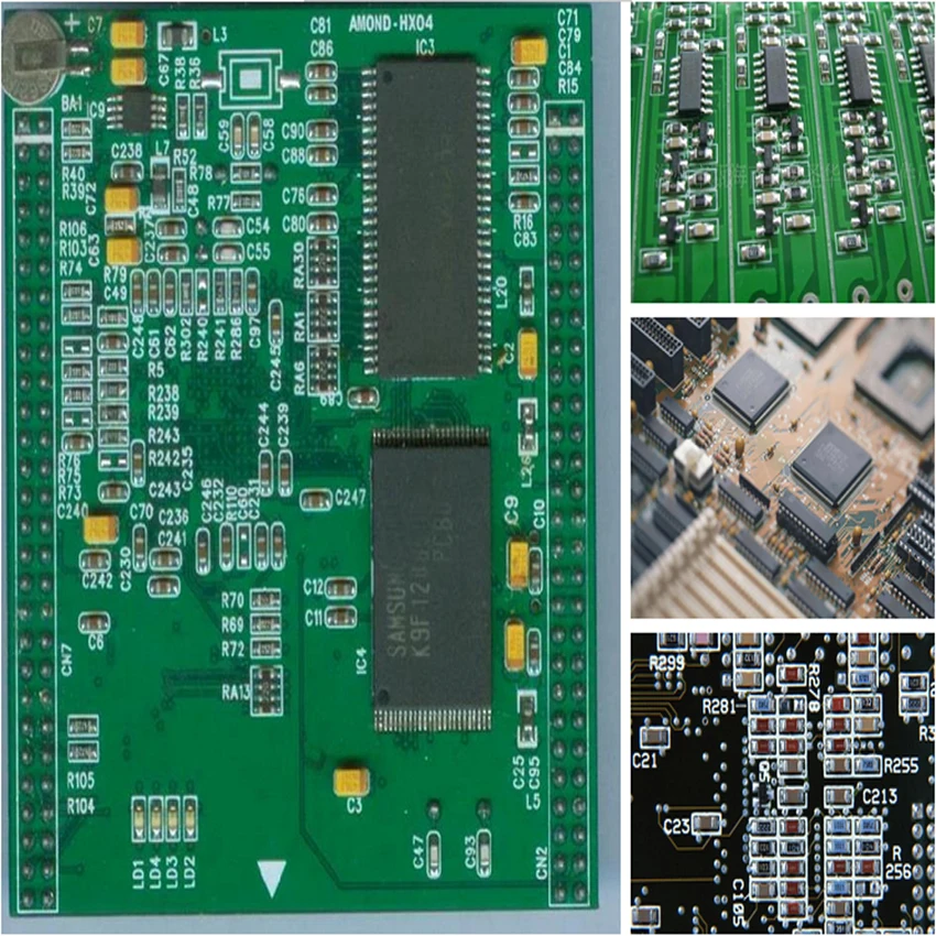 Assembled PCB