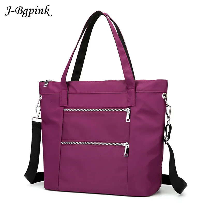 

Brand Design Waterproof Big Bag Women High-grade Nylon Handbag Casual Large Shoulder Bag Fashion High Capacity Tote 2019 new