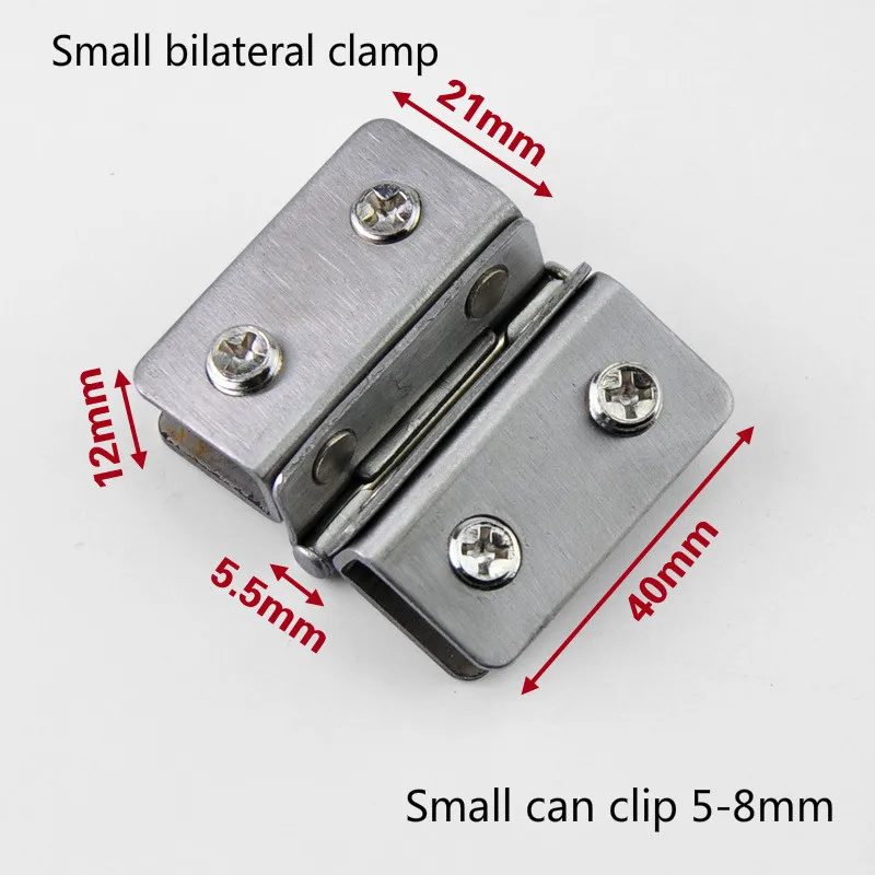 Small double clip