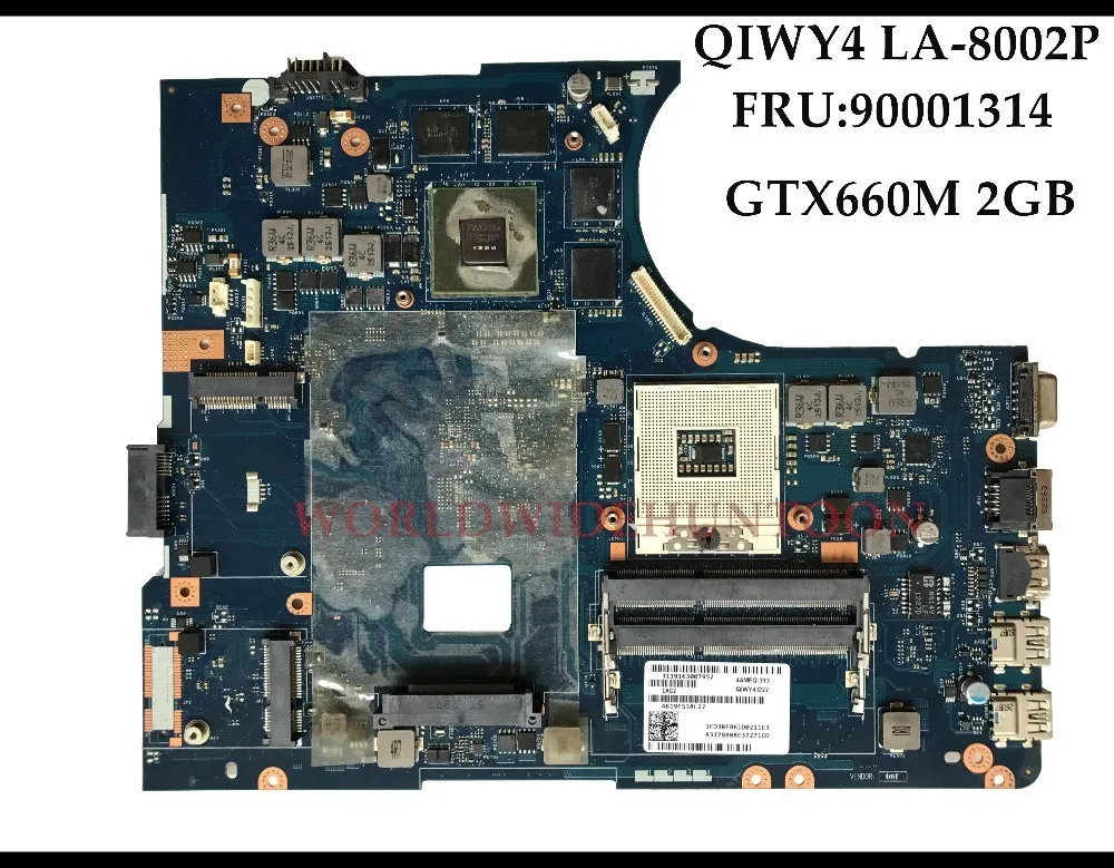 Оптовая продажа фирменная новинка для Lenovo Ideapad Y580 материнская плата ноутбука QIWY4