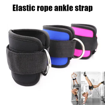 Nieuw 1 Paar Enkelbandjes D Ring Oefeningen Protector Voor Fitness Been Dij Katrol Lifting BN99