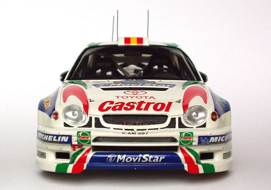 Модель автомобиля TOYOTA Kolla WRC Rally Racing 1/24 24209|Наборы для сборки моделей| |