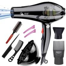 С 7 подарками 2100 Вт мотор переменного тока фен для волос для парикмахерских салонов инструменты фен низкий фен для волос