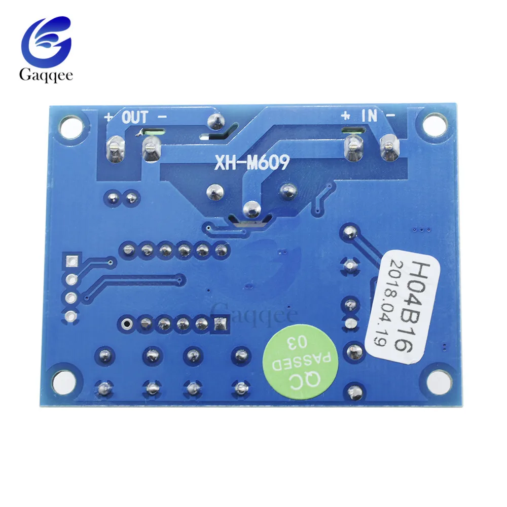 XH-M609 DC 12 V-36 V 24V Напряжение модуль защиты низкая Напряжение переразряда Батарея от отключения Выход 6-60V 6 в-60 в