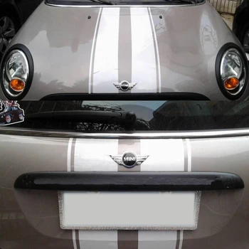 

Car Decals Dual Racing stripes 13'' for MINI S D SD CLUBMAN Vinyl Hood Trunk Sticker ZC699