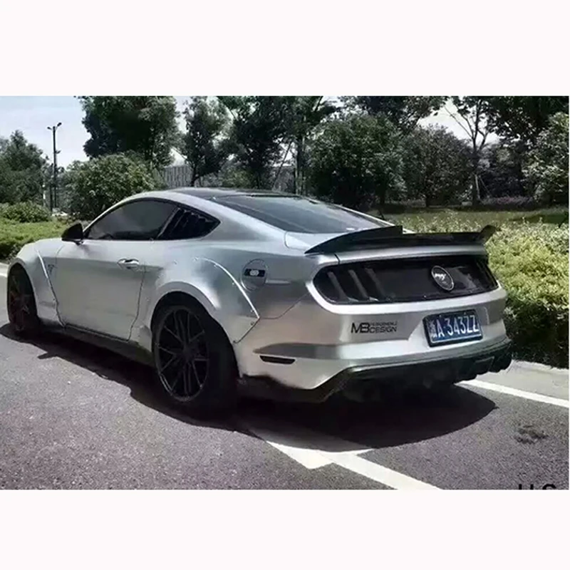 

Fit For Ford Mustang Car Spoiler 2015 2016 2017 Mustang Tail Wing Decoration High Quality Black Carbon Fiber Rear Trunk Spoiler