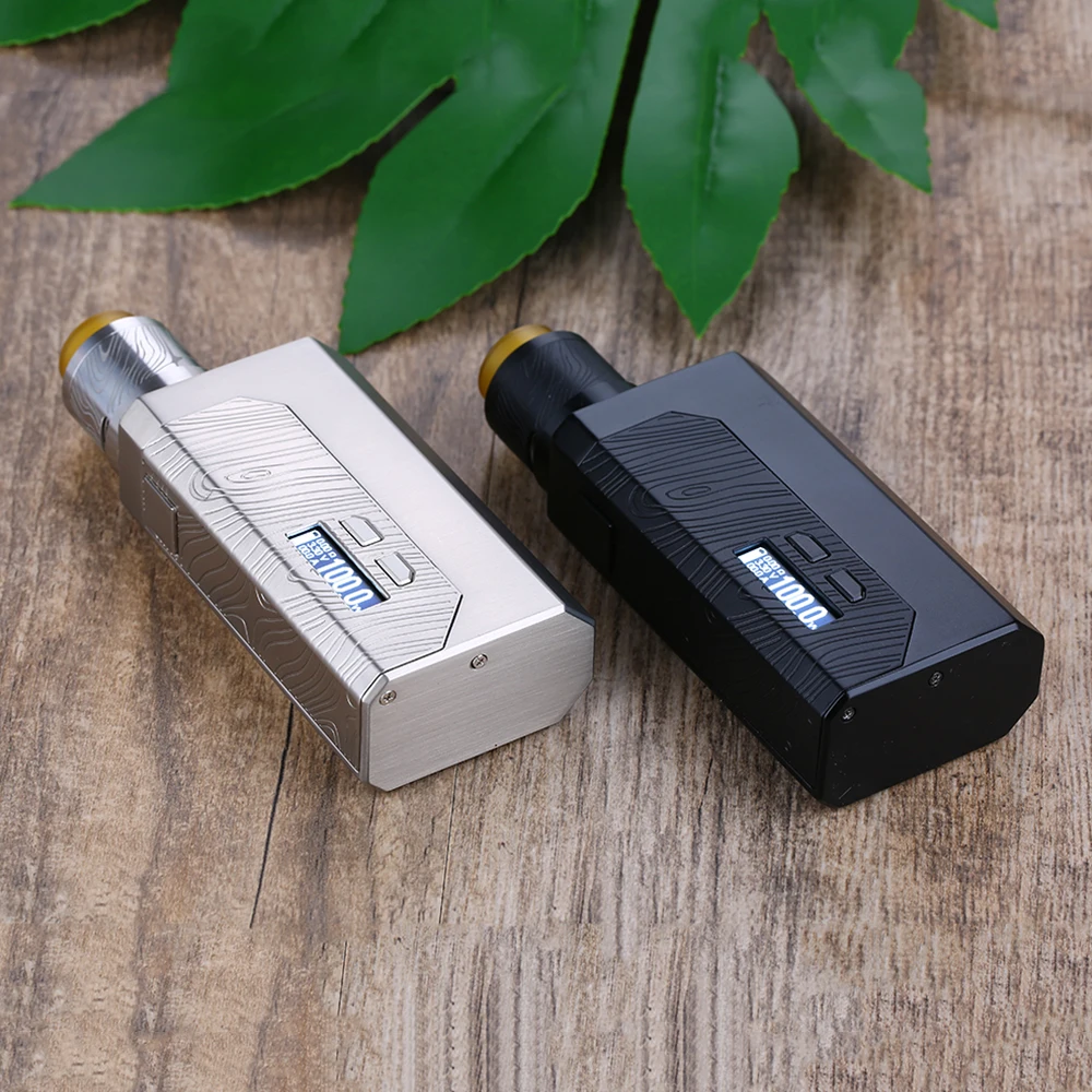 Комплект Wismec Luxotic MF Box с 24 мм гильотинным RDA баком и 7 мл Squonk Bottle No 18650 Батарейный блок Mod VS Drag 2/gen Kit