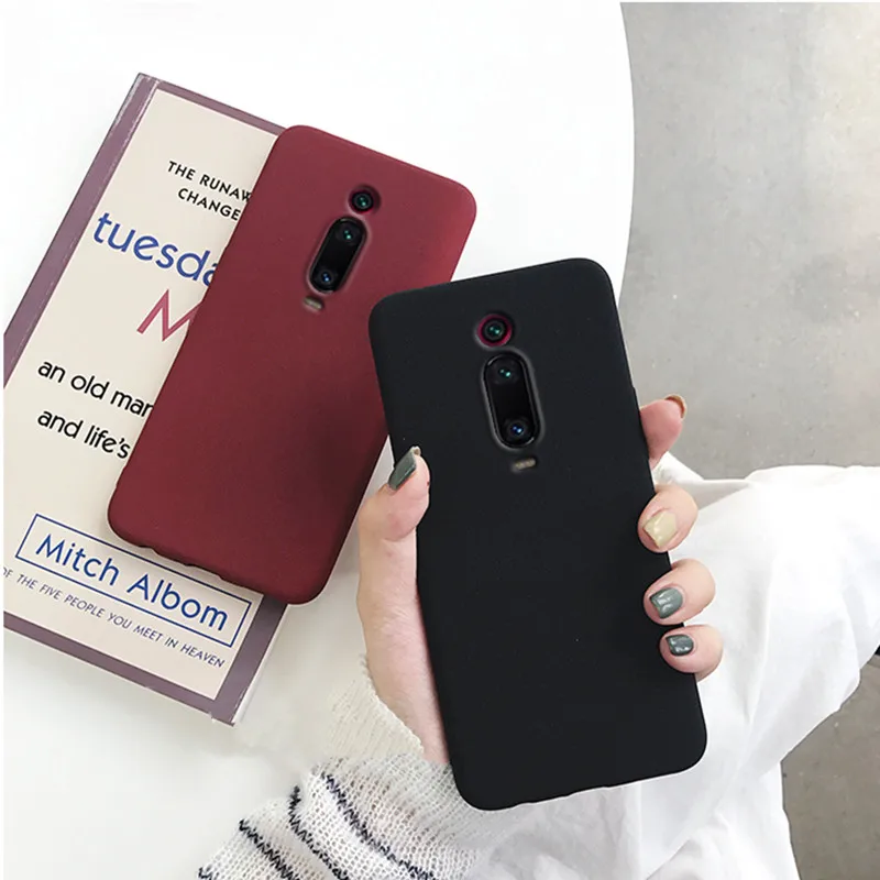 Ультратонкий чехол из ТПУ с песчаником для Xiaomi Redmi K20 мягкое силиконовое покрытие