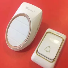 Беспроводной дверной звонок Добро пожаловать Chime для домашней охранной сигнализации