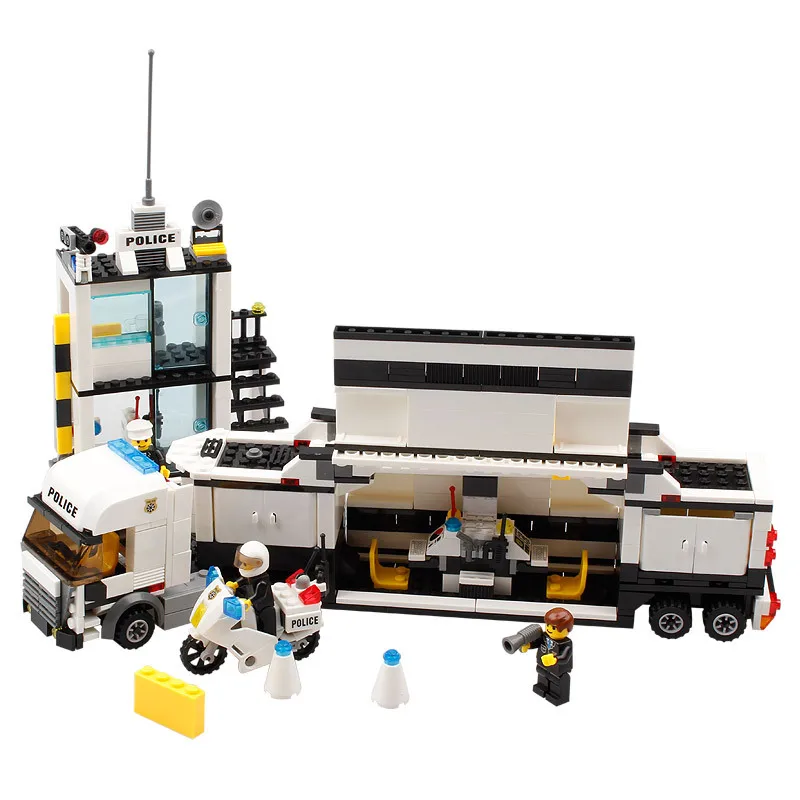 K Model Compatible with Lego K6727 511pcs City Police Models Building Kits Blocks Toys Hobby Hobbies For Boys Girls K Model Compatible with Lego K6727 511pcs City Police Models Building Kits Blocks Toys Hobby Hobbies For Boys Girls