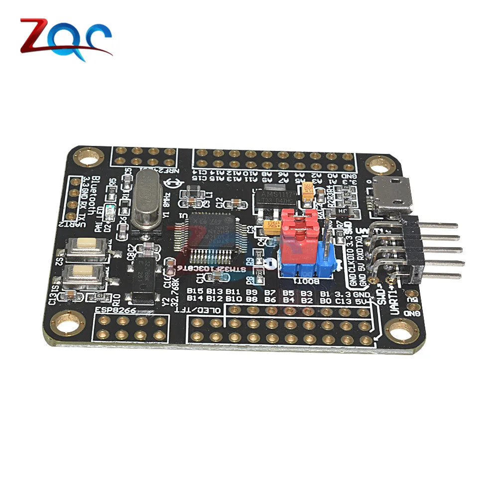 Мини STM32F103C8T6 ARM Системы развитию STM32 51 основной плате модуля WI-FI ESP8266 NRF24L01 Интерфейс с кабелем