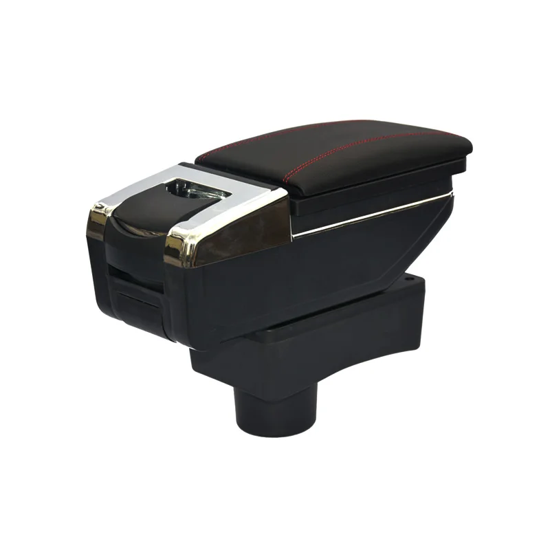 Car Armrest Central Store Content Storage Box With Cup Holder Ashtray