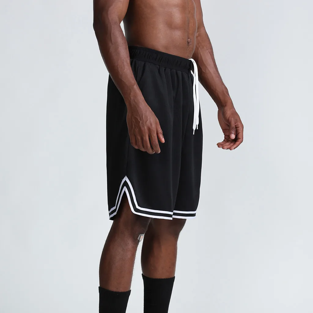 Спортивные баскетбольные шорты, брюки, дышащие, быстросохнущие, свободные, для баскетбола, пять, анти-пот, устойчивые, дышащие, с верхней частью, Прямая поставка#0813