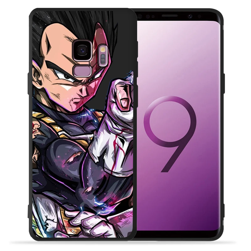 Dragon Ball Супер Саян Гоку Вегета Дракон Чехол для телефона для samsung Galaxy S9 S8 S10 плюс S7 S6 край S10 Lite Note9 8 крышка Etui - Цвет: 09