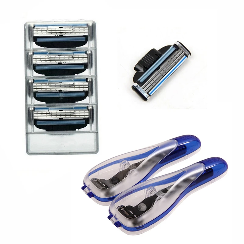Buy 3 Layers Razor Blades To Give 1pc Razor travel box High Quality