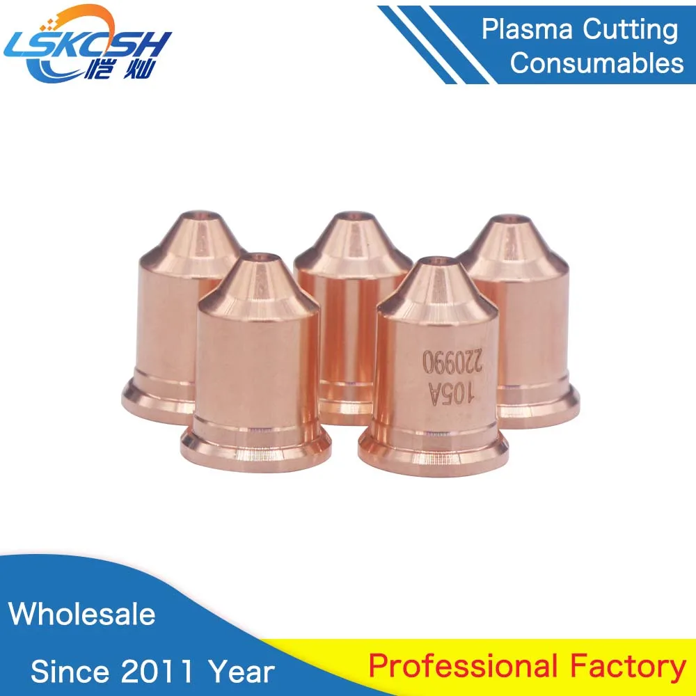 LSKCSH High Quality105A High Quality Plasma Cutting Nozzle Tips consumables Factory Wholesale