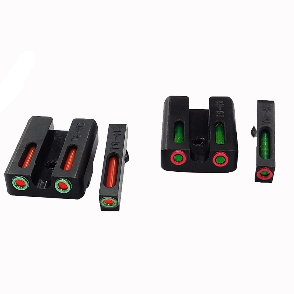 Magorui волоконно-оптический прицел-красный/зеленый передний задний прицел для Glock