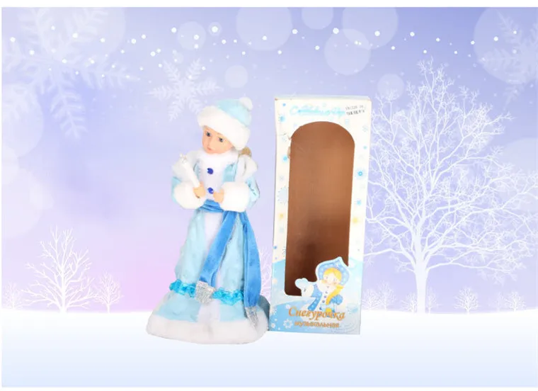 Boneca de Donzela de Neve para Decoração Presentes de Natal para Crianças Quente Russo Cantando Elétrica Musical Natal Boneca Neve Brinquedo Donzela 2020 9 neve brinquedo donzela 2018 presentes de natal para crianças brinquedo