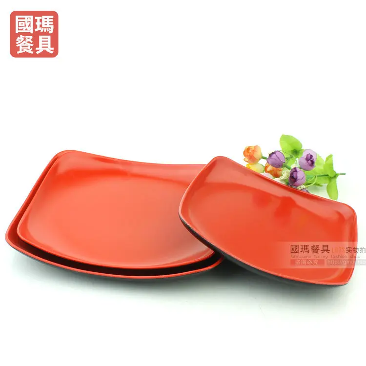 8 INCH Japanese Style Imitation Porcelain Dinnerware Fashion Black ... 8 INCH Japanese Style Imitation Porcelain Dinnerware Fashion Black ...